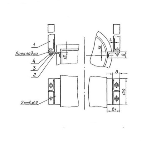 Подвески судовых трубопроводов Тип 4 в Витебске