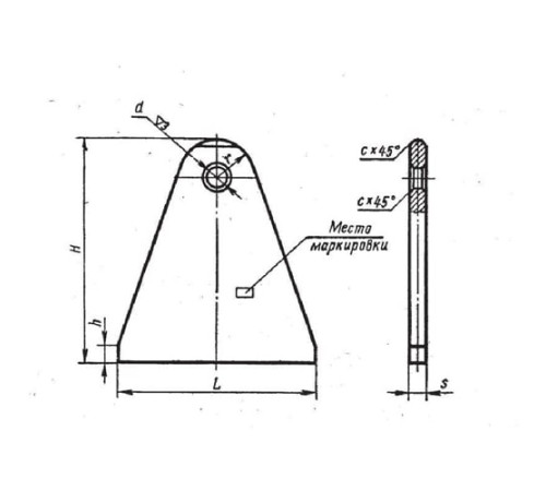 Плавники приварные с накладкой в Витебске от Спецметаллстрой