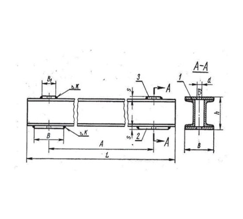 Балки опорных подвесок трубопроводов в Витебске