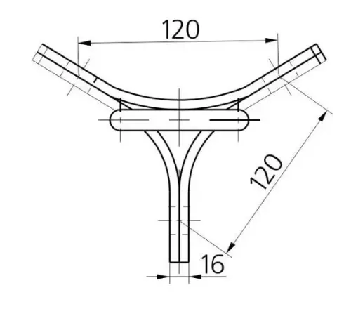 Коромысла типа КТ3-7-1 в Витебске для ЛЭП