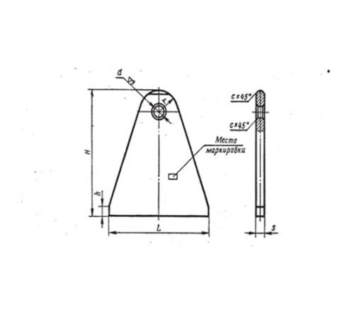 Приварные плавники блоков подвесок вертикальных трубопроводов в Витебске