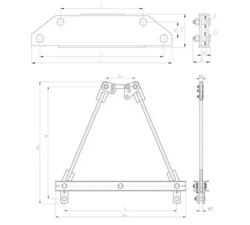 Коромысла типа 2КД2 в Витебске для воздушных ЛЭП