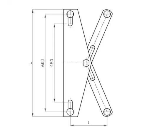 Коромысла типа 2КЛ для ЛЭП в Витебске
