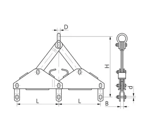 Коромысла типа 3КБ для ЛЭП в Витебске