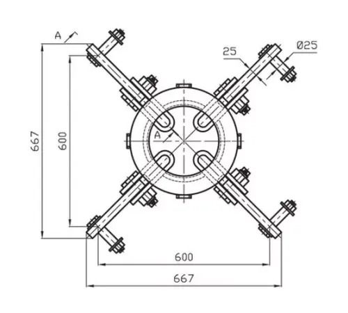 Коромысла лучевые типа КЛ в Витебске для ЛЭП