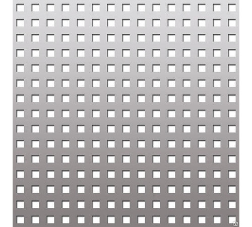 Перфорированные листы Qg с квадратными отверстиями 1х2м в Витебске