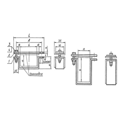 Подвески судовых трубопроводов Тип 9 в Витебске