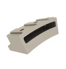 Стальной башмак порога печи