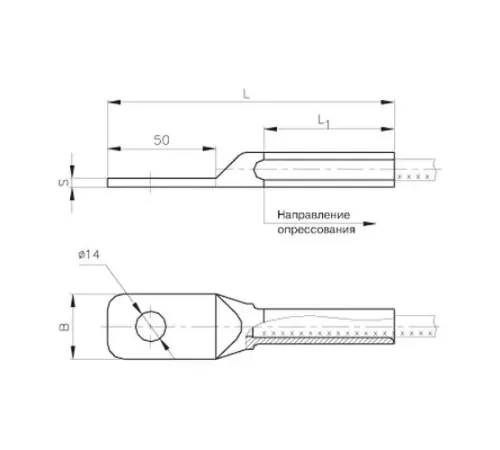 Аппаратные зажимы типа А1М в Витебске для ЛЭП