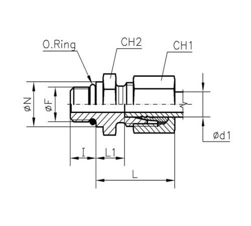 Штуцеры ввертные UNF с уплотнением в Витебске