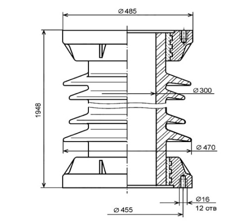Армированные покрышки ПВЭ для элегазовых выключателей в Витебске