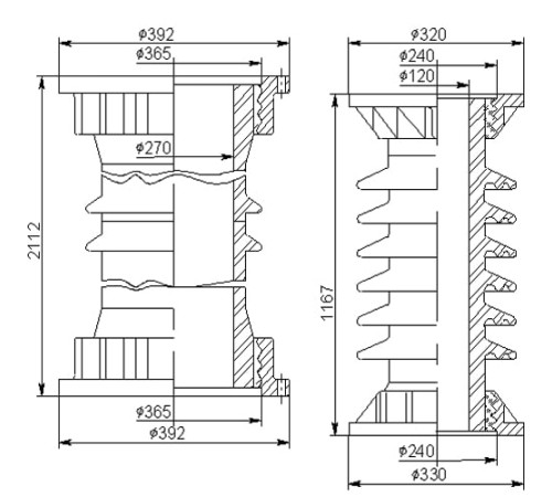 Армированные покрышки ПВМО для выключателей в Витебске