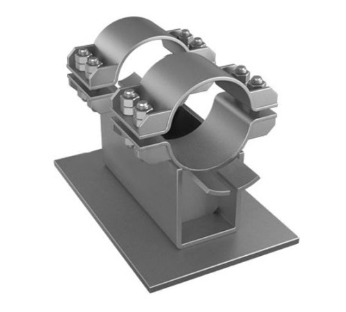 Хомутовые направляющие опоры для труб в Витебске