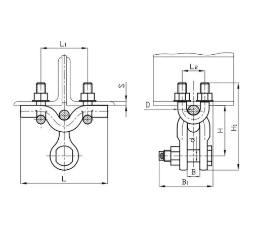 Узлы крепления типа КГ для ЛЭП в Витебске