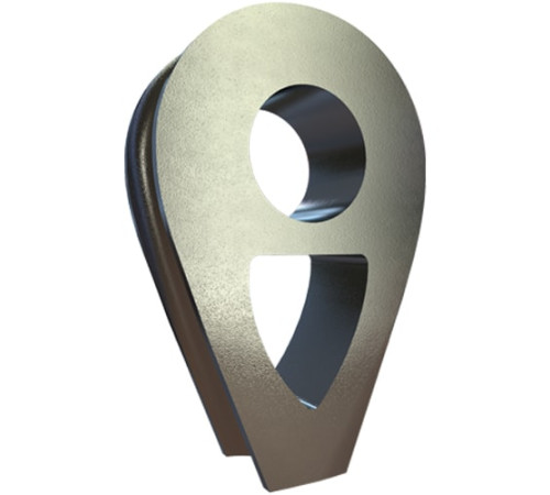 Коуши DIN 3091 стальные в Витебске для канатов