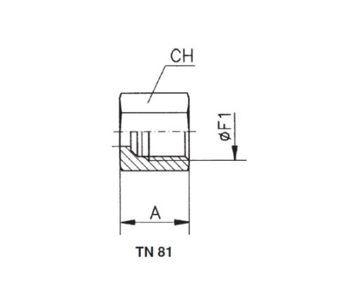 Накидные гайки TN81 и врезные кольца TN88 в Витебске