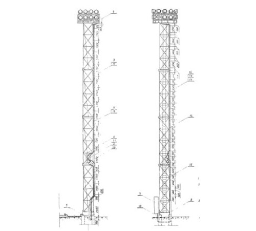 Мачты осветительные в Витебске для юридических лиц