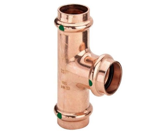 Медные пресс тройники в Витебске для трубопроводов