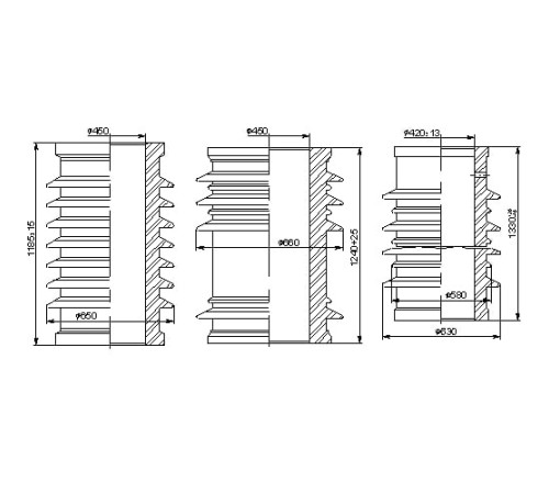 Покрышки для трансформаторов напряжения 110 кВ в Витебске