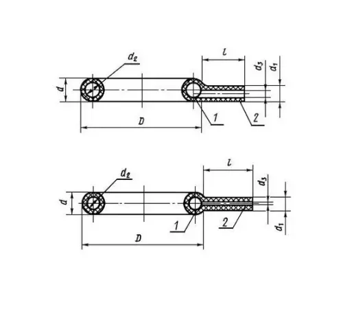 Резинотканевые прокладки полые круглого сечения в Витебске