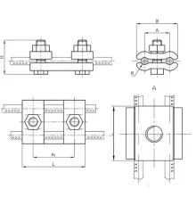 Плашечные зажимы типа ПС