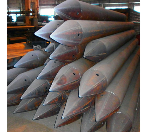 Конические стальные забивные сваи в Витебске и Беларуси