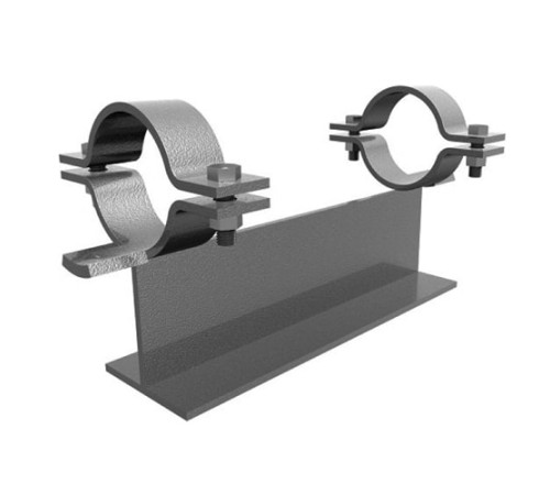 Тавровые хомутовые неподвижные опоры в Витебске