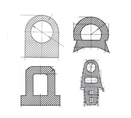 Термостойкие силиконовые профили в Витебске для юрлиц