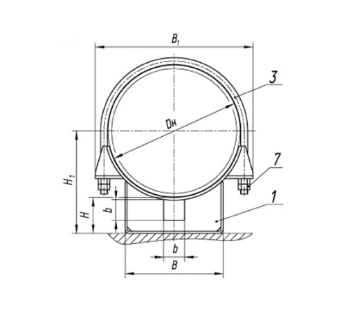 Опоры ТПР.05.29.00.000 для трубопроводов в Витебске