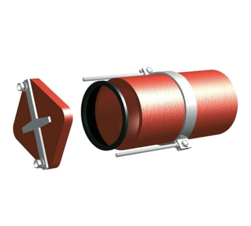 Безраструбные заглушки с прижимными скобами в Витебске